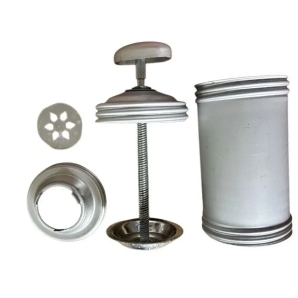 Mirro Vintage Aluminum Cookie Press With One Disc